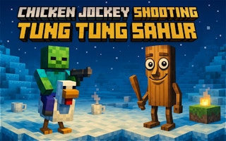 Image Chicken Jockey Shooting Tung Tung Sahur
